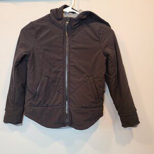 Athleta Girl Jacket Jump To It Black Quilted Girls XS 6